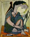 Femme a la montre 1936 Kubismus